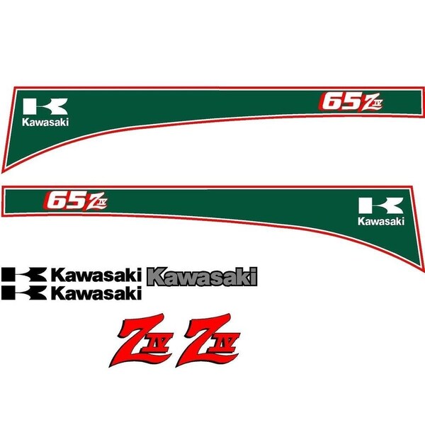 Aftermarket Decal Set KAW65ZIVDECALSET Zoro